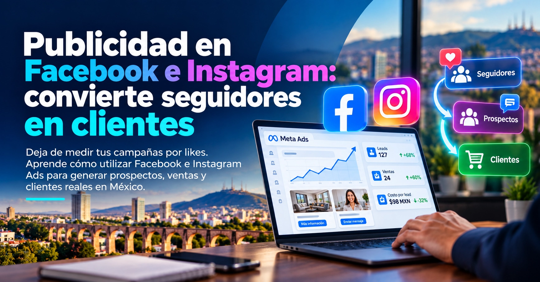 Publicidad en Facebook e Instagram: consigue clientes